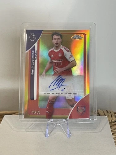 Martín Zubimendi 2025 Topps Chrome 49/50
