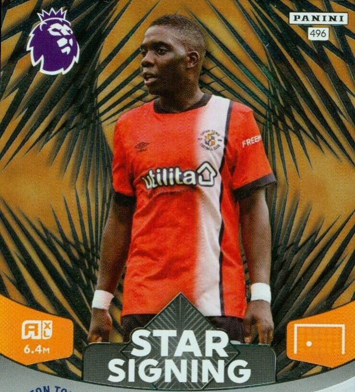 Marvelous Nakamba 2024 Panini Adrenalyn XL Premier League