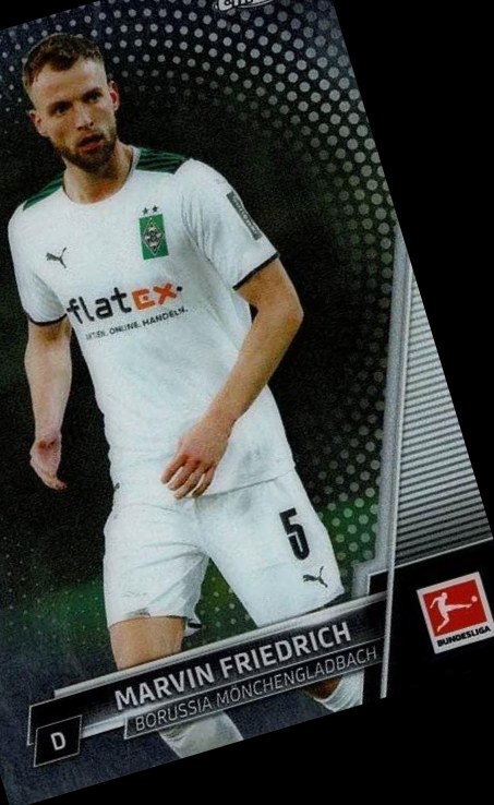 Marvin Friedrich 2021 Topps Chrome Bundesliga 14
