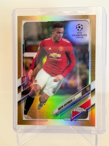 Mason Greenwood 2020 Topps Chrome Gold /50