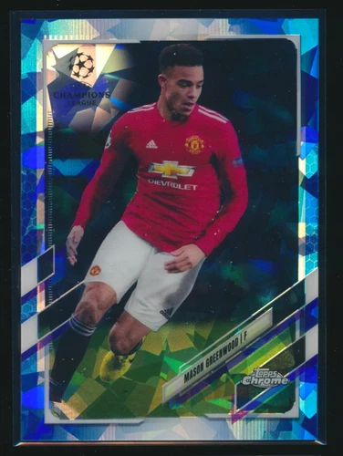 Mason Greenwood 2020 Topps Chrome Sapphire
