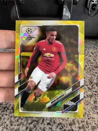 Mason Greenwood 2020 Topps Chrome Sapphire Edition /99