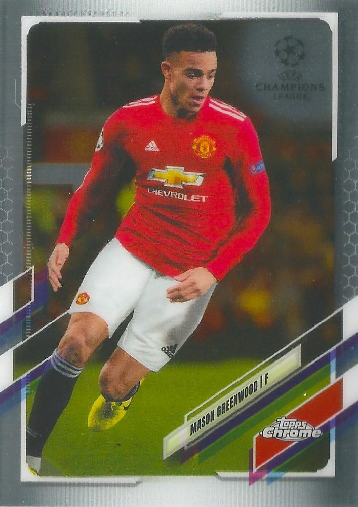 Mason Greenwood 2020 Topps Chrome UCC 17