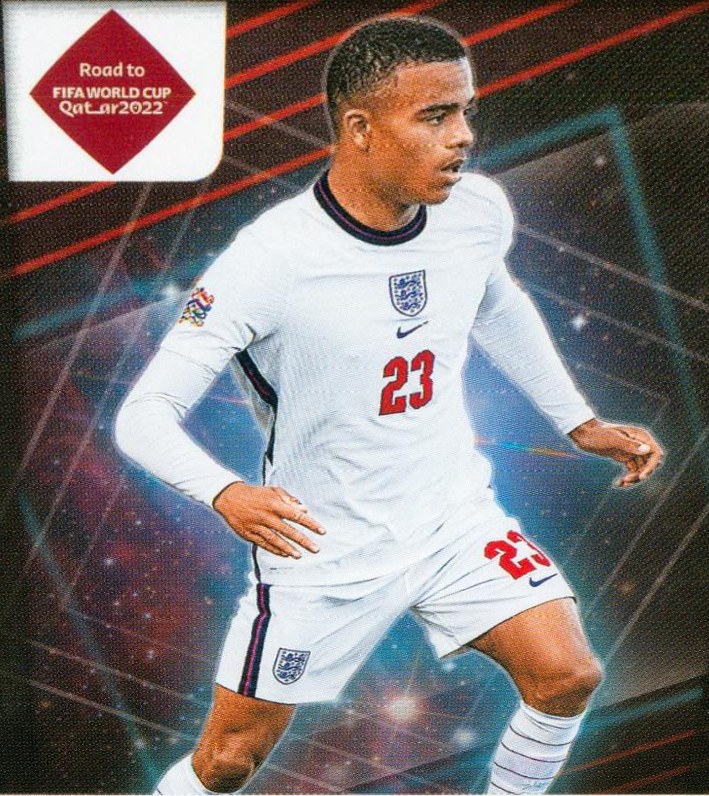 Mason Greenwood 2021 Panini Donruss Soccer 17