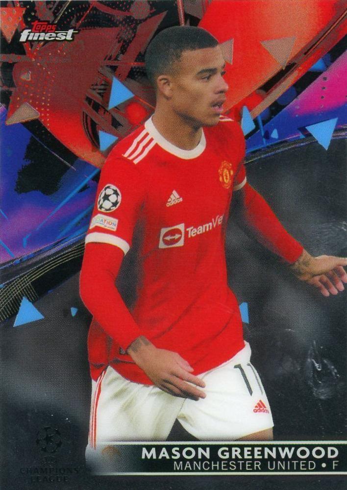 Mason Greenwood 2021 Topps Finest UEFA 60