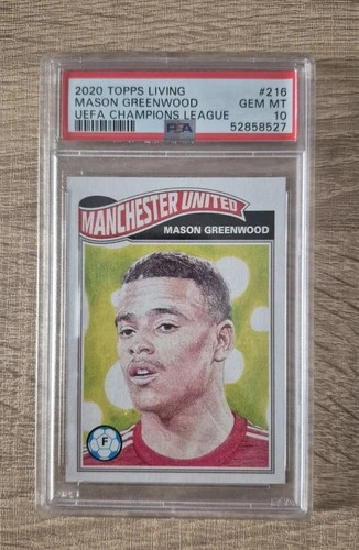 Mason Greenwood 2020 Topps Living Set 216