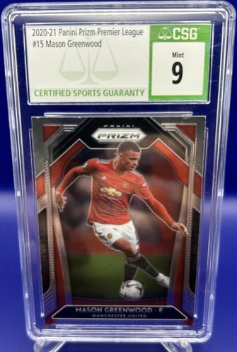 Mason Greenwood 2020 Panini Prizm #15