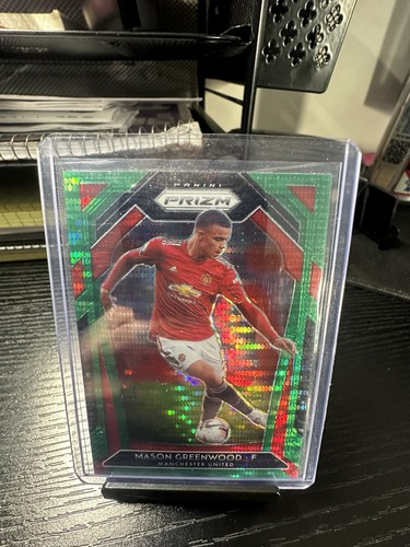 Mason Greenwood 2020 Panini Prizm Green Pulsar