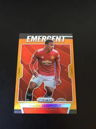 Mason Greenwood 2020 Panini Prizm Orange /25