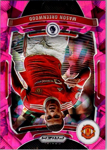 Mason Greenwood 2021 Panini Prizm Pink Ice