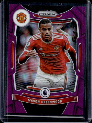 Mason Greenwood 2021 Panini Prizm Purple /99