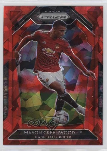 Mason Greenwood 2020 Panini Prizm Red Ice Prizm