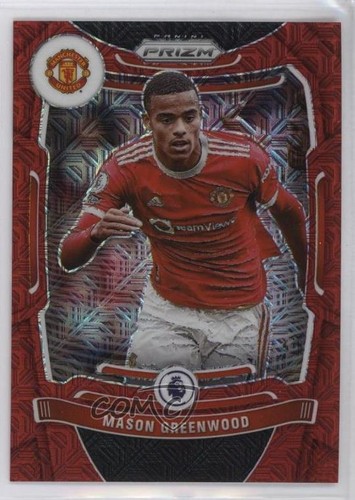 Mason Greenwood 2021 Panini Prizm Red Mojo 102/159