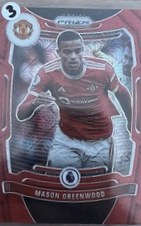 Mason Greenwood 2021 Panini Prizm Red Wave Prizm /159