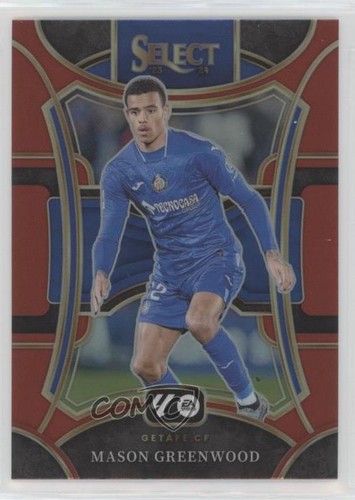 Mason Greenwood 2023 Panini Select Red Prizm