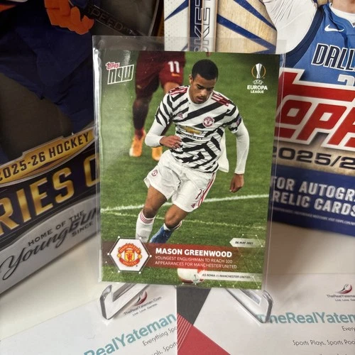 Mason Greenwood 2021 Topps Now