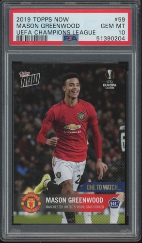 Mason Greenwood 2019 Topps Now UEFA Champions League