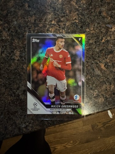 Mason Greenwood 2023 Topps UEFA Black Foil /10