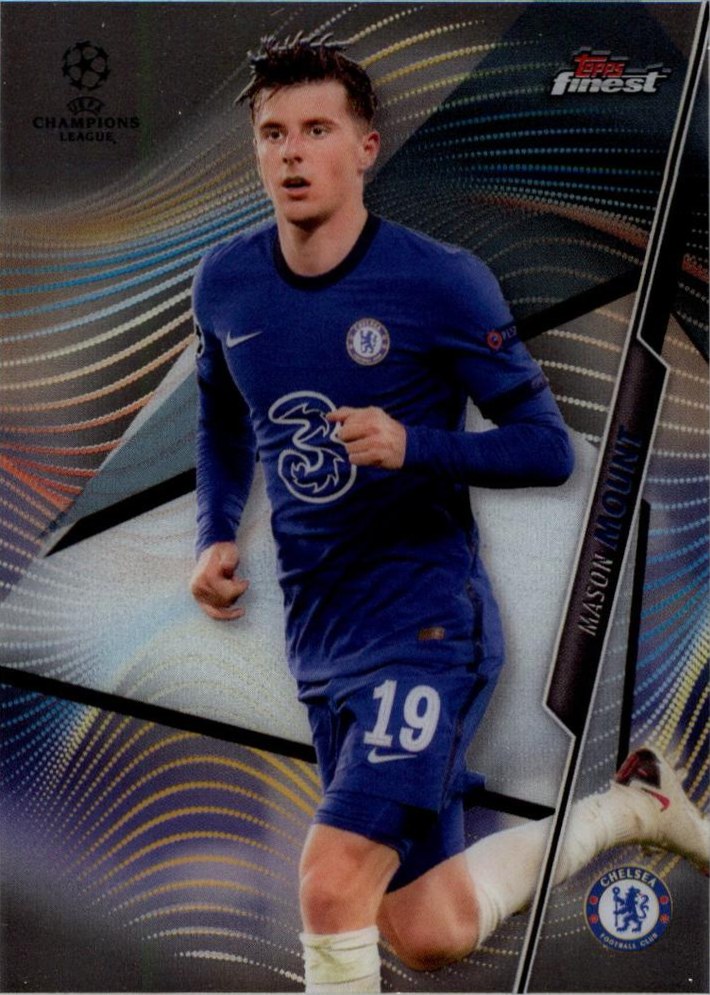 Mason Mount 2020 Topps Finest UEFA 11