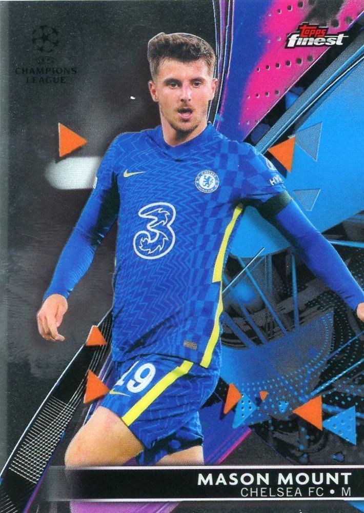 Mason Mount 2021 Topps Finest UEFA 31
