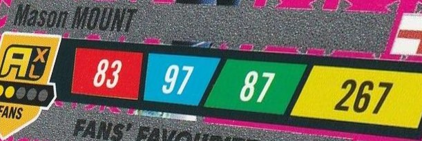 Mason Mount 2023 Panini Adrenalyn XL FIFA 365