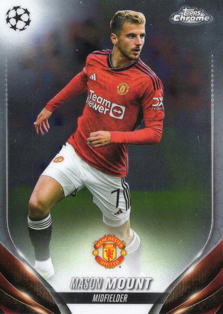 Mason Mount 2023 Topps Chrome UEFA Club Competitions