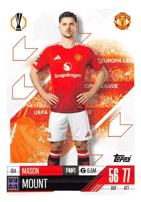 Mason Mount 2024 Topps Match Attax UEFA Club Competitions
