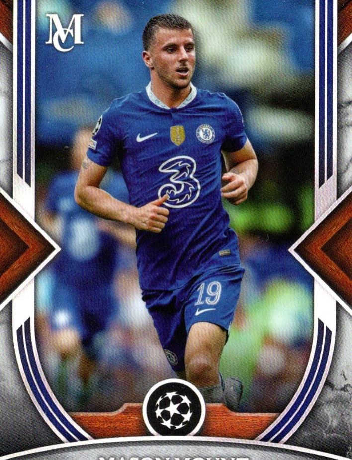 Mason Mount 2022 Topps Museum Collection UEFA Champions League