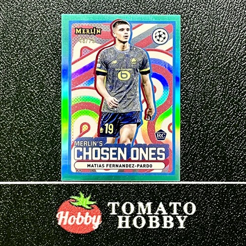 Matías Fernández-Pardo 2024 Topps Merlin Chrome Aqua /75