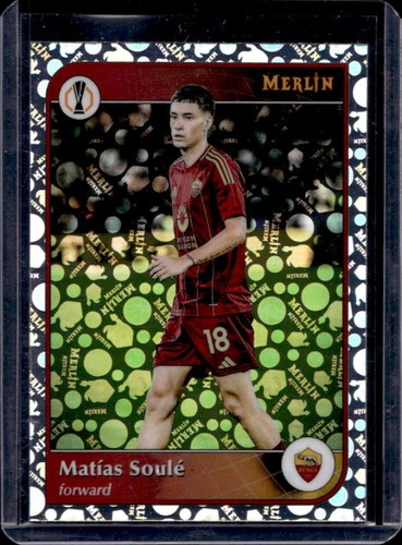 Matías Soulé 2024 Topps Merlin Chrome Vintage Refractor
