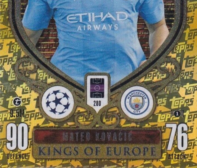 Mateo Kovacic 2023 Topps Match Attax UEFA Club Competitions Extra