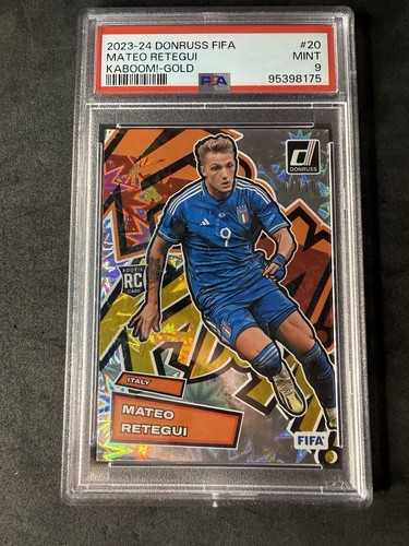 Mateo Retegui 2023 Panini Donruss FIFA Gold /10