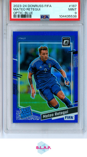 Mateo Retegui 2023 Panini Donruss Optic Blue