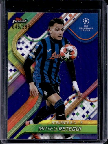 Mateo Retegui 2024 Topps Finest Purple Refractor /299
