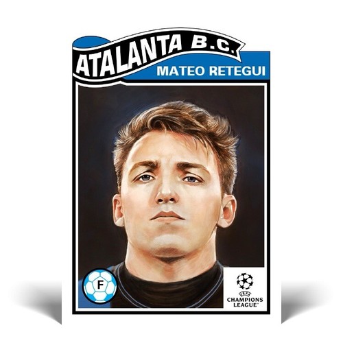 Mateo Retegui 2025 Topps Living Set UEFA #759