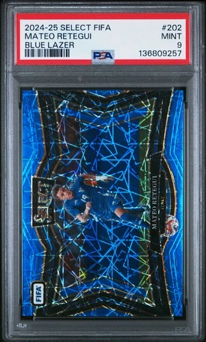 Mateo Retegui 2024 Panini Select Blue Lazer #202