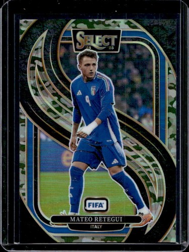 Mateo Retegui 2024 Panini Select FIFA Camo /135