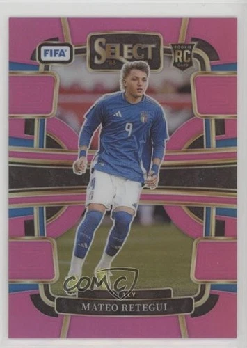 Mateo Retegui 2023 Panini Select FIFA Pink Prizm 71/75
