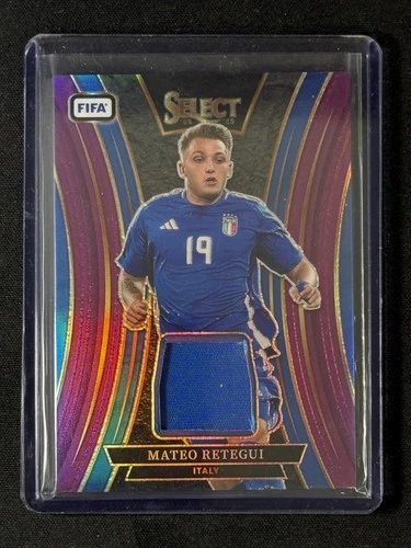 Mateo Retegui 2024 Panini Select FIFA Purple Prizm /49