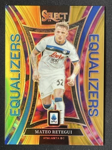 Mateo Retegui 2024 Panini Select Gold Prizm /10
