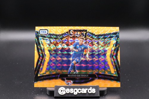 Mateo Retegui 2024 Panini Select Orange Fluorescent /125
