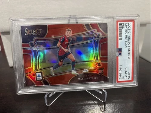 Mateo Retegui 2023 Panini Select Red Prizm