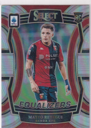 Mateo Retegui 2023 Panini Select Serie A Silver Equalizers /7