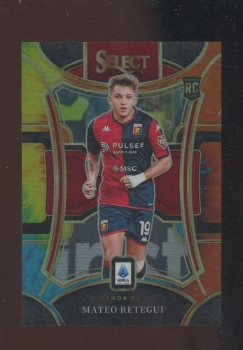 Mateo Retegui 2023 Panini Select Serie A Tie-Dye Prizm /25