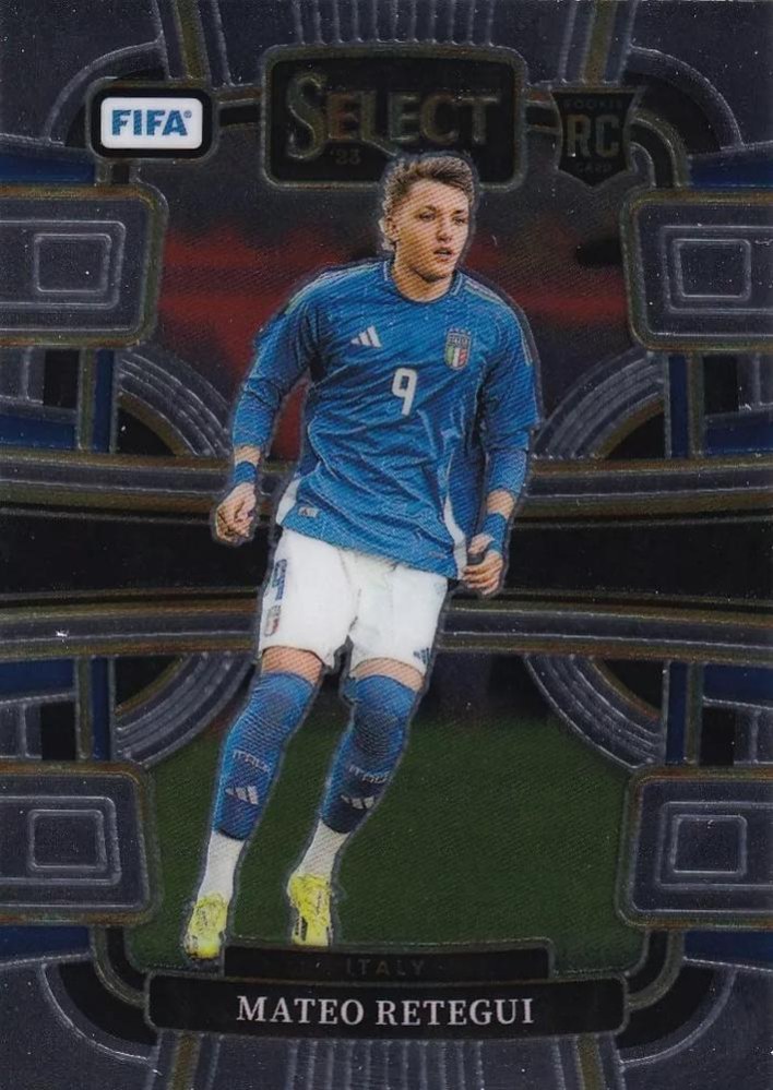 Mateo Retegui 2023 Panini Select Set FIFA - Terrace - Tie-Dye /30