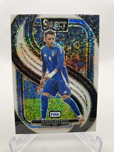 Mateo Retegui 2024 Panini Select White Sparkle