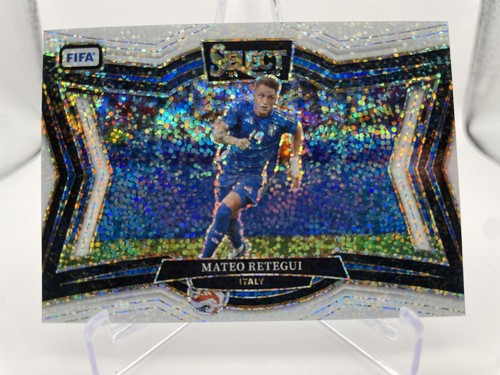 Mateo Retegui 2024 Panini Select White Sparkle