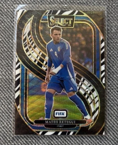 Mateo Retegui 2024 Panini Select Zebra