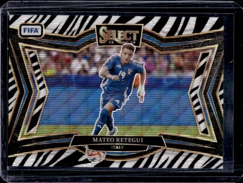 Mateo Retegui 2024 Panini Select Zebra /202