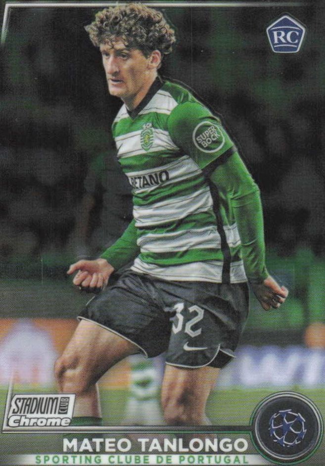 Mateo Tanlongo 2022 Topps Stadium Club Chrome UEFA 25